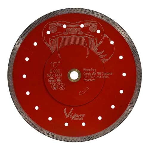 Viper Extended Life Ultra Compact Surface Blade, 10"
