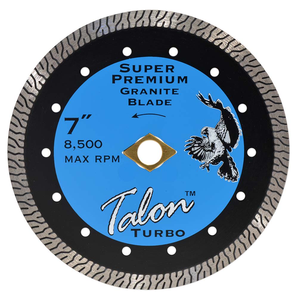 Talon Super Premium Dry Turbo Granite Blade, 7"