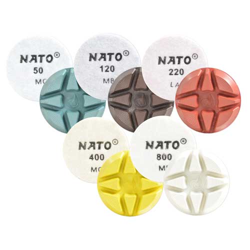 Nato Shape Wet Polish Discs, 3"