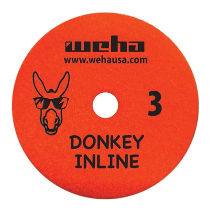 Weha Donkey Inline Velcro Pad, 5", Step 3