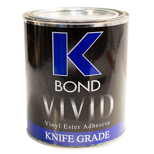 K-Bond Vivid Ultra Low Color Knife Grade Adhesive, 1 Quart
