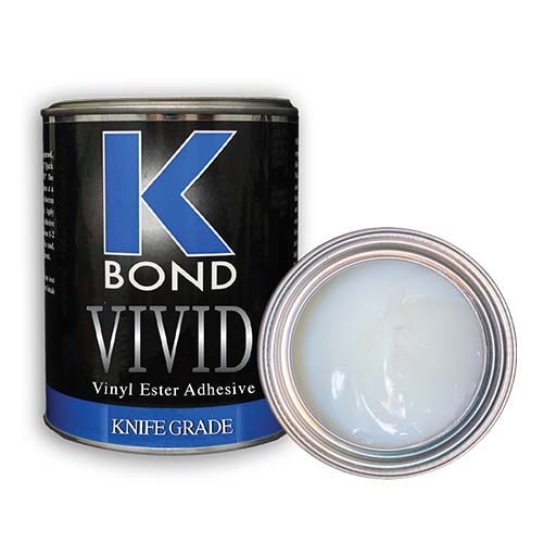K-Bond Vivid Ultra Low Color Knife Grade Adhesive, 1 Gallon