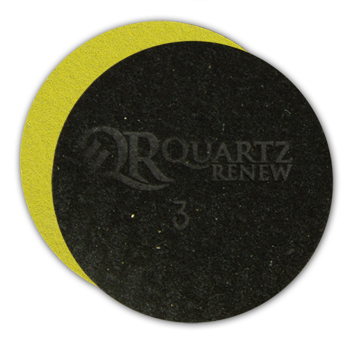 Quartz Renew Polishing Pad, 4", Step 3