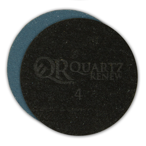 Quartz Renew Polishing Pad, 4", Step 4