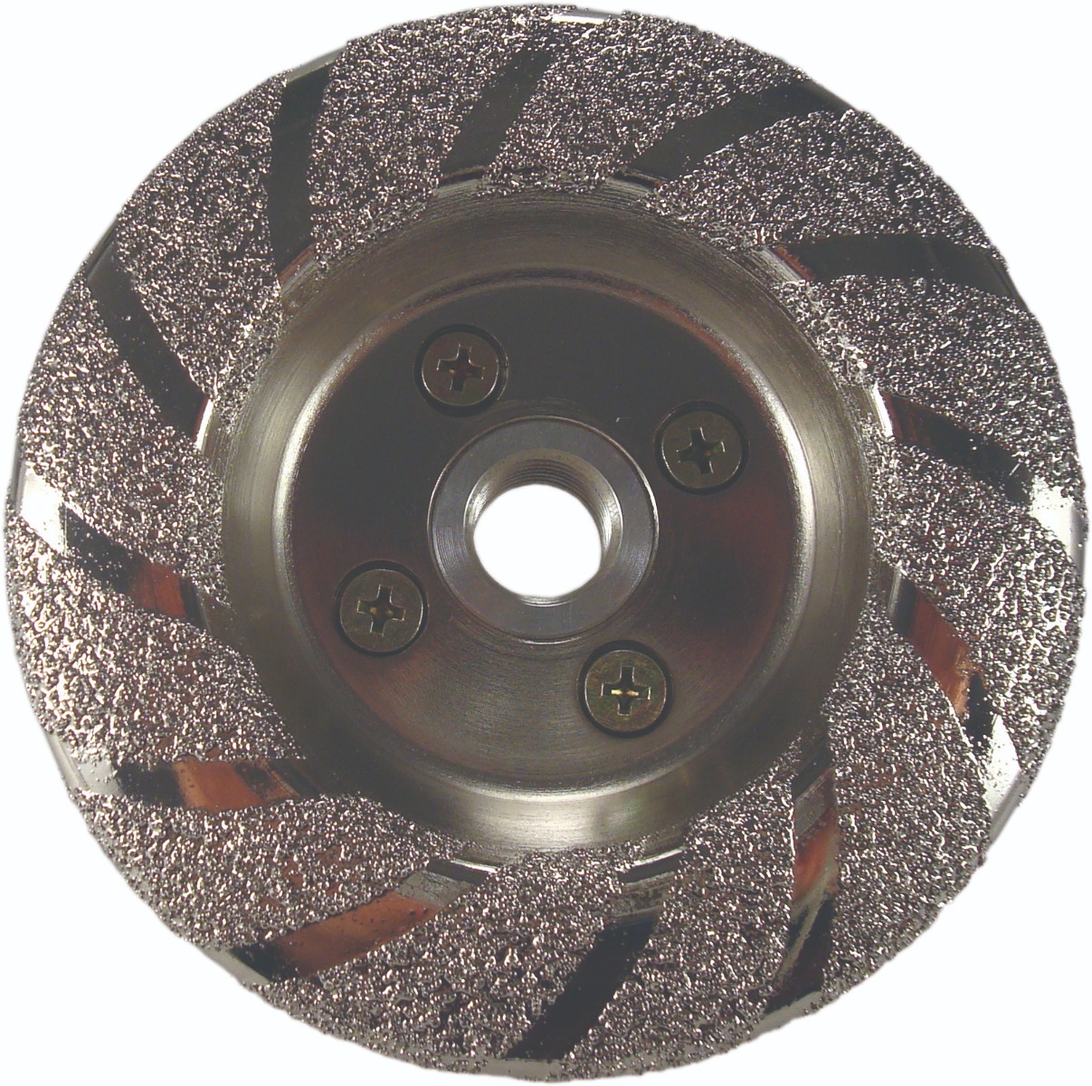 Weha Vacuum Brazed Diamond Contour Cup Wheel 4" (Coarse)