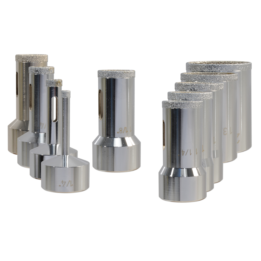 Viper Vacuum Brazed Dry Marble And Porcelain Core Bits