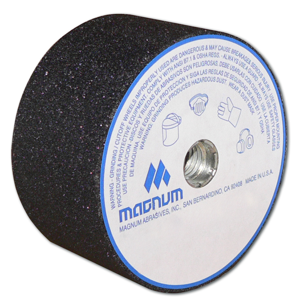 Magnum Face Grinding Silicon Carbide Cup Wheel, 5" x 2", 24 Grit