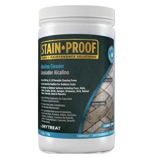 Dry-Treat Stain-Proof Alkaline Cleaner, 2.2 Lbs.