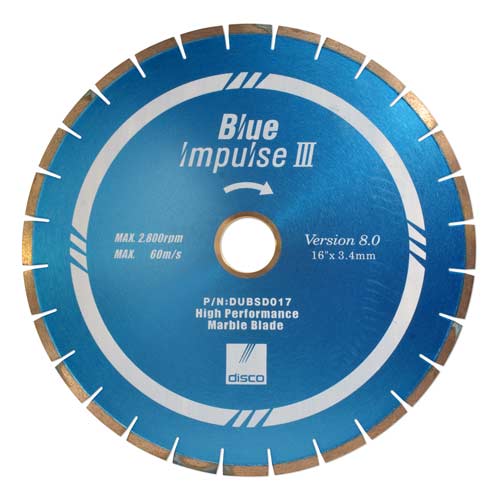 Disco Blue Impulse Marble Blade, 14"