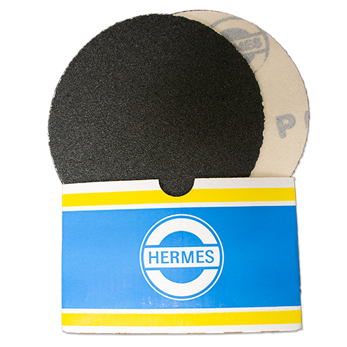 Hermes BS118 VEL Silicon Carbide Sandpaper Discs, 60 Grit (50 Box)