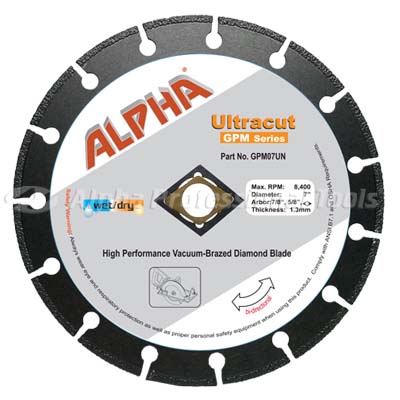 Alpha Ultracut GPM Blade, 5"