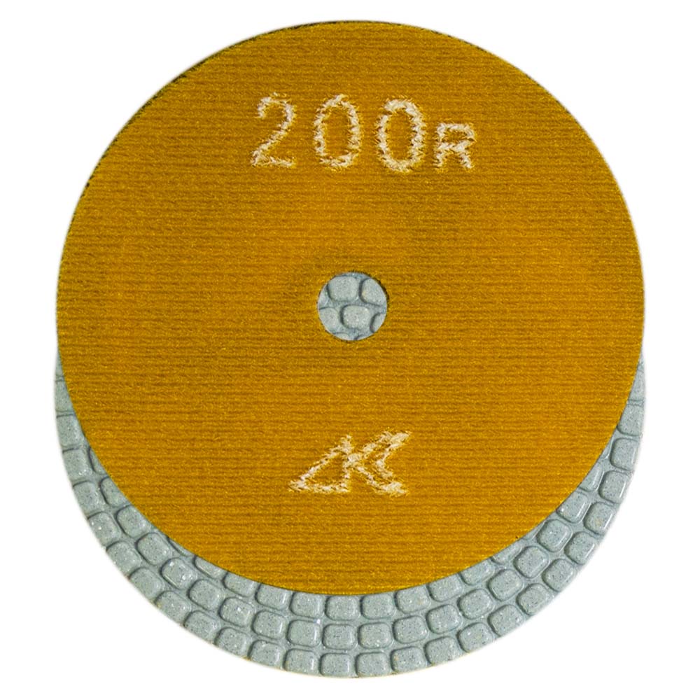 Alpha Ceramica Dry Polish Pad, 4", 200 Grit