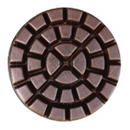 Lavina HD Copper Floor Polish Disc, 3", 50 Grit