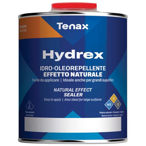 Tenax Hydrex Stone Penetrating Anti-Stain Repellent Sealer, 1 Qt.
