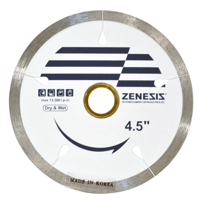 Zenesis Continuous Rim Porcelain Dry Blade, 4-1/2"