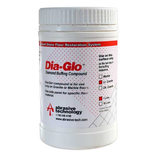Dia-Glo L Polishing Powder For Light Granite, 1 L