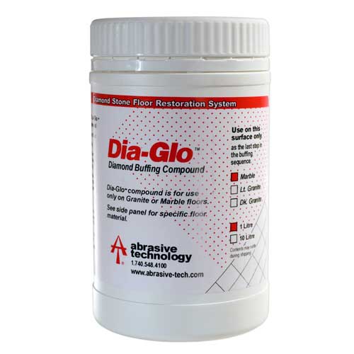 Dia-Glo M Polishing Powder For Marble, 1 L