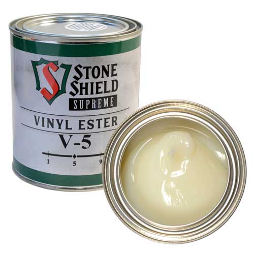 Stone Shield Supreme Vinyl Ester V-5 KG Adhesive, Quart