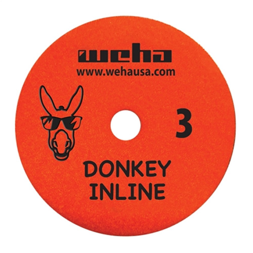 Weha Donkey Inline Velcro Pad, 6", Step 3