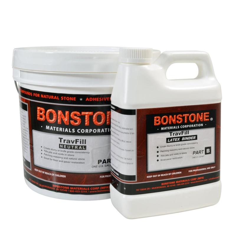Bonstone TravFill Kit, Travertine Color, 7 Lbs.