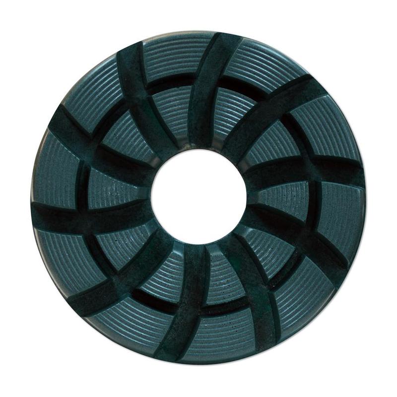GlossFire-F (Toro F) Flat Edge Resin Polishing Wheel, 4", 50 Grit