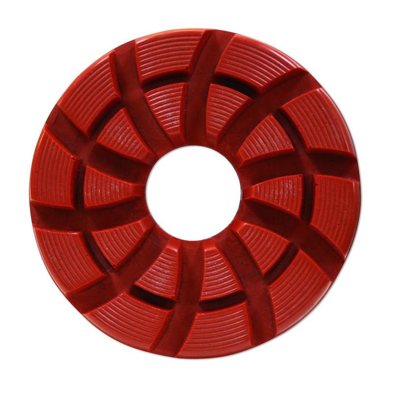 GlossFire-F (Toro F) Flat Edge Resin Polishing Wheel, 4", 200 Grit