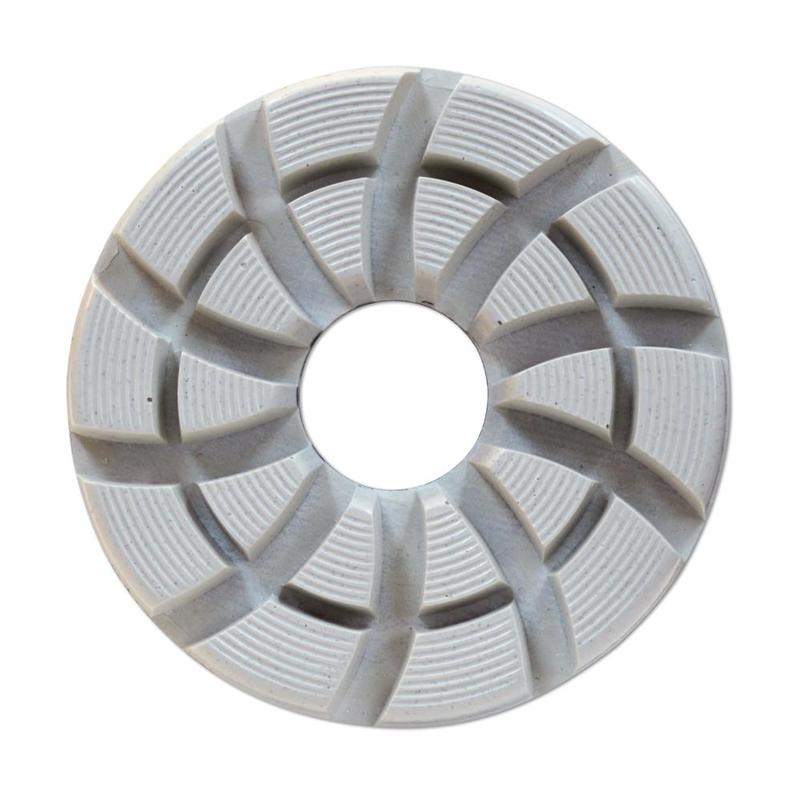 GlossFire-F (Toro F) Flat Edge Resin Polishing Wheel, 4", 1000 Grit