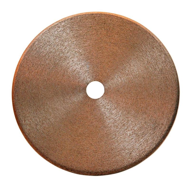 GlossFire-B (Toro B) Multi Edge Copper Polishing Wheel, 6", 100 Grit
