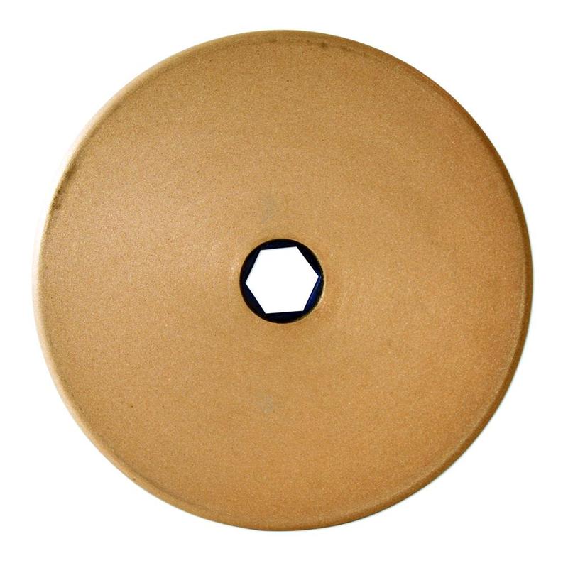 GlossFire-B (Toro B) Multi Edge Copper Polishing Wheel, 6", 600 Grit