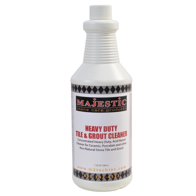 Majestic Heavy Duty Tile & Grout Cleaner, 1 qt (MAJC03001-1)