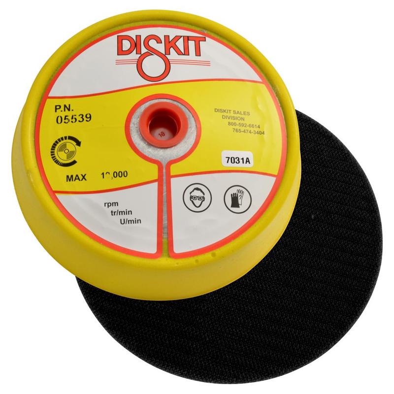 Diskit Velcro Backed Back-Up Pad, 5"