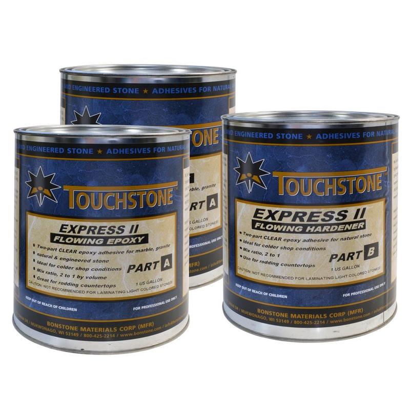 Touchstone Express II Flowing Epoxy Adhesive System, 2 Gal A, 1 Gal B