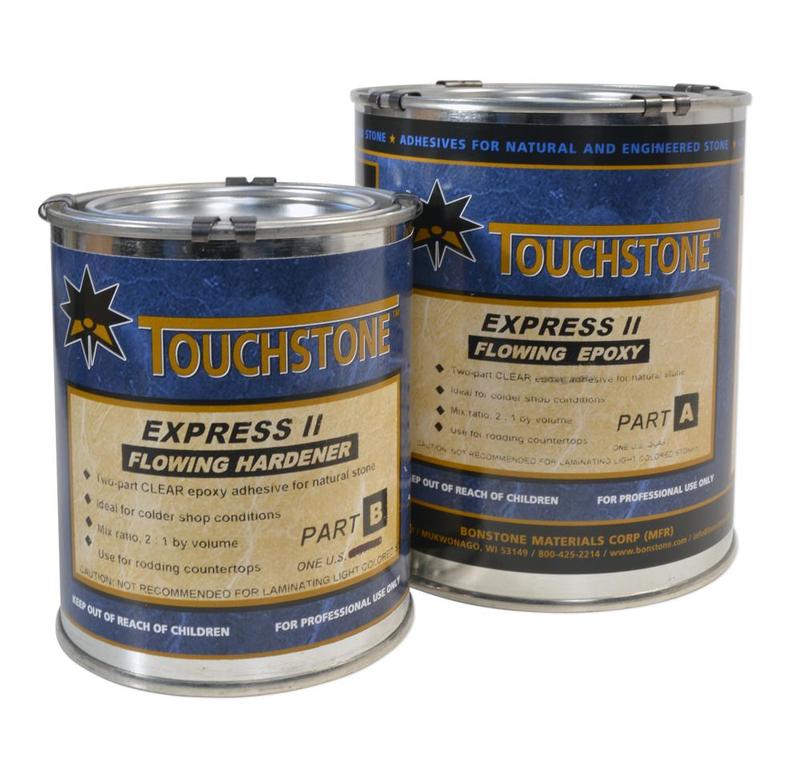 Touchstone Express II Flowing Epoxy Adhesive System, 1 Qt A, 1 Pt B