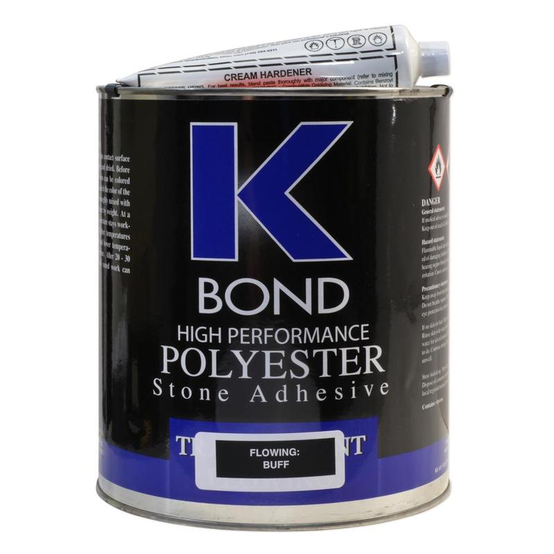 K-Bond Polyester Flowing Buff Adhesive, 1 Gal