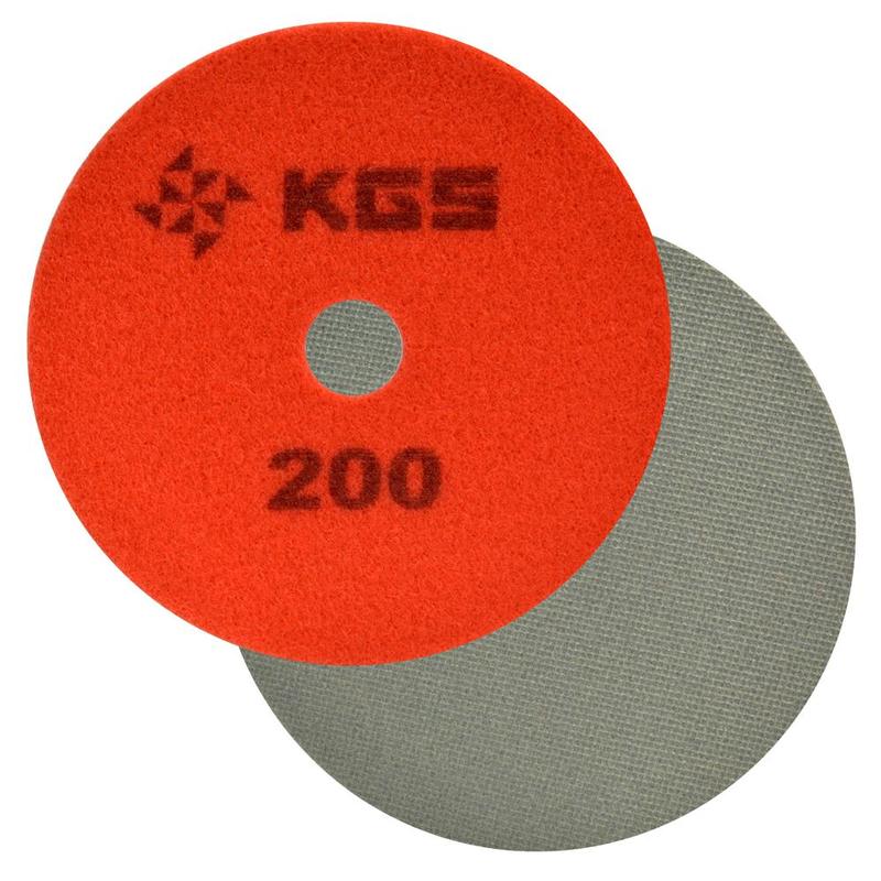 KGS Swiflex CX 100mm QRS Sandpaper, 5-Pack, 4", 200 Grit