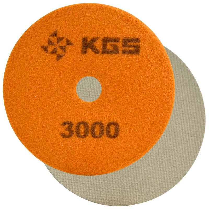 KGS Swiflex CX 100mm QRS Sandpaper, 5-Pack, 4", 3000 Grit