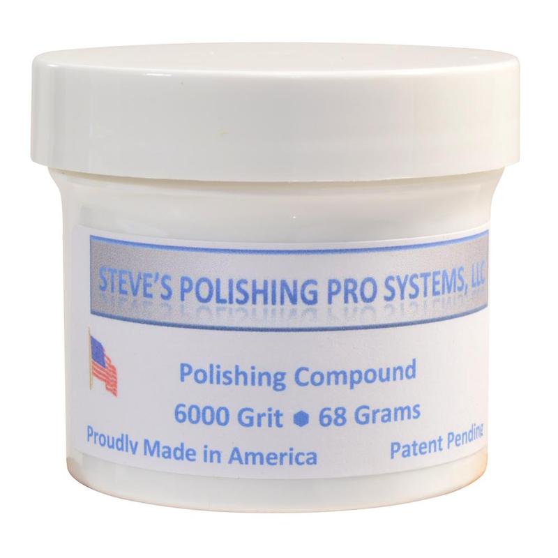 Steve's Polishing Pro System 6,000 Grit Polish Polishing Compound, 68 Gram (Small)