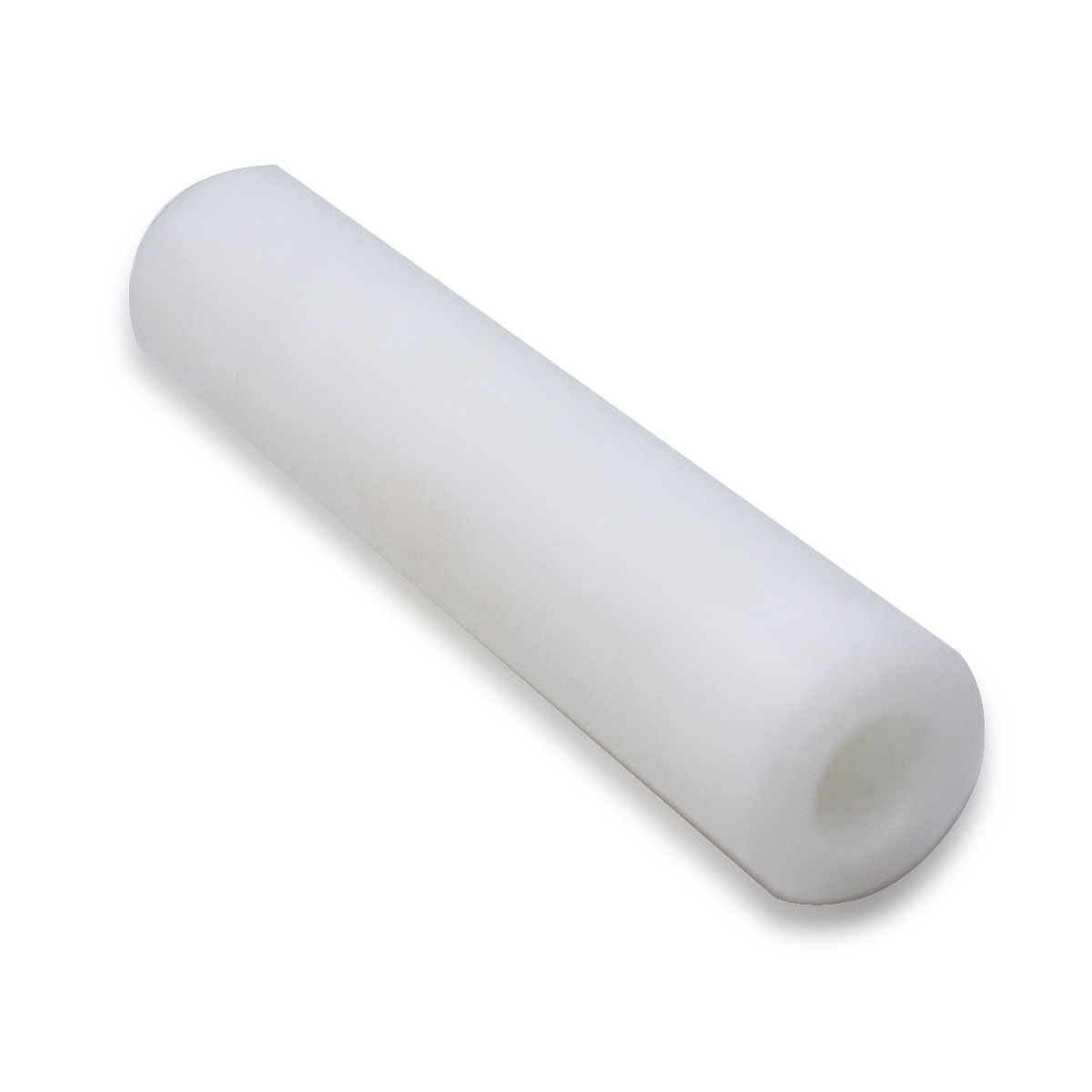 BVC Replacement Pin Stop, White Nylon Roller, 1" x 200mm